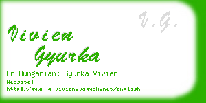 vivien gyurka business card